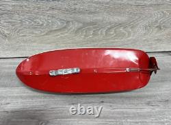 SAN Japan Tin Tugboat Battery Operated Toy Boat VTG 1950s Parts