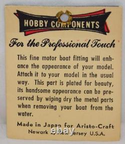SCARCE VNTG Aristo-Craft M3320 Streamlined Cleats Japan Speed Boat Parts Sealed