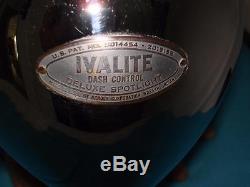 SEARCH LIGHT IVALITE Vintage Marine Antique Chris Craft Lyman Century Higgins