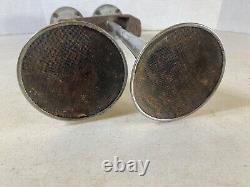 Safety Dual trumpet Air Horn BSM Vintage train boat truck parts 10D46
