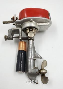 Sakai Seisakusho Vintage Metal Toy Boat Motor Japan Untested Parts or Repair