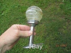 Scarce Vintage Perko Beehive Boat Stern Anchor Light Glass Chrome Chris Craft