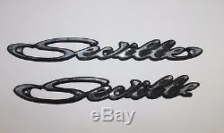 Sea Ray Seville Vintage Plastic Logo Emblem w parts pieces