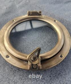 Small Bronze Porthole Nice Good Quality Glass Boat Parts Vintage Marine