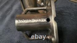 Stanchion Bace Plates 4 Bronze Vintage Lewmar 1 Pipe Boat Parts Stanchions