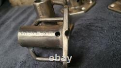 Stanchion Bace Plates 4 Bronze Vintage Lewmar 1 Pipe Boat Parts Stanchions