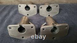 Stanchion Bace Plates 4 Bronze Vintage Lewmar 1 Pipe Boat Parts Stanchions