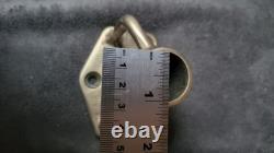 Stanchion Bace Plates 4 Bronze Vintage Lewmar 1 Pipe Boat Parts Stanchions