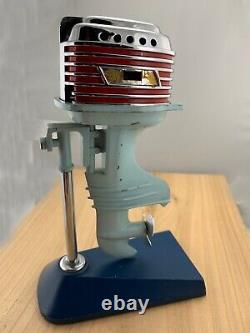 Swank Vintage Metal Boat Outboard Motor Lighter For Parts or Repair 1950s RARE