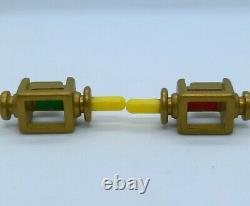 Sylvanian Families Canal Boat Lamp Light Spares Parts Vintage Red Green Barge