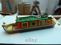Sylvanian Family Canal Boat with various families, other parts