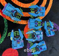 TMNT Footski & Sewer Boat Vehicle Lot (7) Vintage Playmates Parts Repair