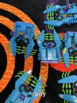 TMNT Footski & Sewer Boat Vehicle Lot (7) Vintage Playmates Parts Repair