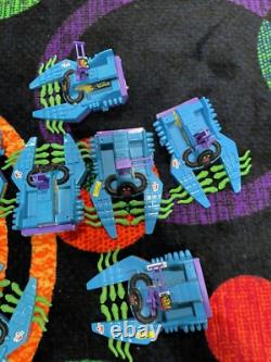 TMNT Footski & Sewer Boat Vehicle Lot (7) Vintage Playmates Parts Repair