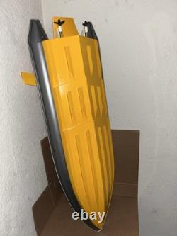 TS-7006 Vintage A-6 Flying Fish Boat RC 37 Kit For Parts Or Repairs