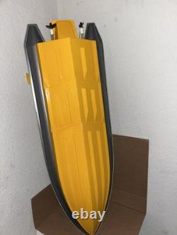 TS-7006 Vintage A-6 Flying Fish Boat RC 37 Kit For Parts Or Repairs