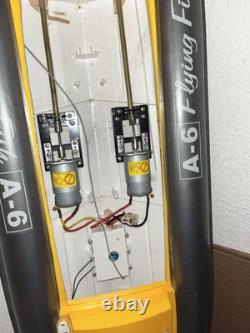 TS-7006 Vintage A-6 Flying Fish Boat RC 37 Kit For Parts Or Repairs