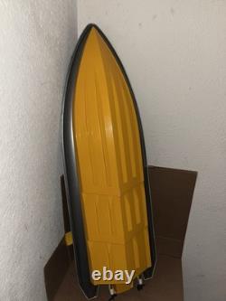 TS-7006 Vintage A-6 Flying Fish Boat RC 37 Kit For Parts Or Repairs