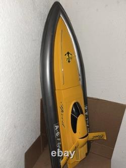 TS-7006 Vintage A-6 Flying Fish Boat RC 37 Kit For Parts Or Repairs