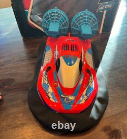 Taiyo Super Typhoon 900 Hovercraft RC Boat Vintage Rare HTF Tested w Box Parts