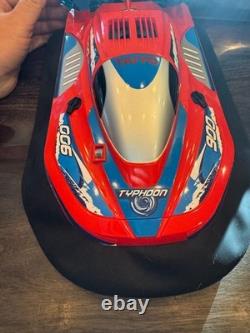 Taiyo Super Typhoon 900 Hovercraft RC Boat Vintage Rare HTF Tested w Box Parts