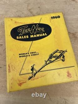 Tee Nee Vintage Boat Motor 1960s Salesman Dealer Catalog Parts Rare Outdoor