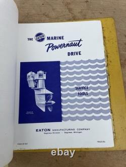 Tee Nee Vintage Boat Motor 1960s Salesman Dealer Catalog Parts Rare Outdoor
