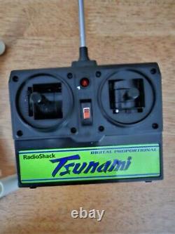 Tested Works! Vintage Radio Shack RC Tsunami Speed Boat 60-4240 Original Parts