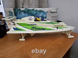 Tested Works! Vintage Radio Shack RC Tsunami Speed Boat 60-4240 Original Parts