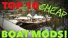 Top 10 Cheap Fishing Boat Hacks