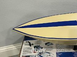 Traxxas Nitro Vee Boat Vintage NO REMOTE UNTESTED PARTS/REPAIR