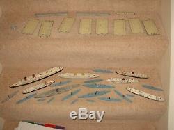 Triang minic ocean liners and ships parts etc vintage metal boats