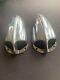 Two Chris Craft Chrome Vents 4405 Marked Vintage Boat Parts