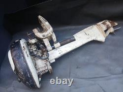 UNTESTED Vintage 3.6 HP Outboard Boat Motor Gas Engine Jon Portable AS IS PARTS