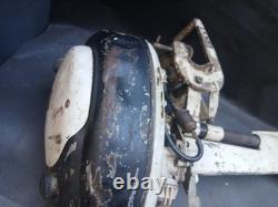 UNTESTED Vintage 3.6 HP Outboard Boat Motor Gas Engine Jon Portable AS IS PARTS