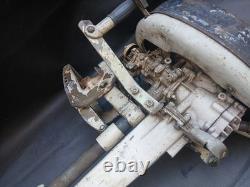 UNTESTED Vintage 3.6 HP Outboard Boat Motor Gas Engine Jon Portable AS IS PARTS
