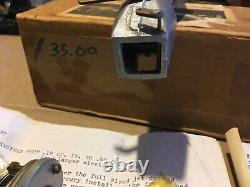 Used Vintage Model F/M Hydro Jet Drive Box, Paperwork &Parts as Photographed