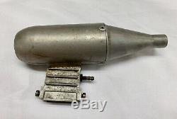 Used Vintage Webra Motor 50 RC Parts Muffler Box Model Plane Engine Car Boat Old