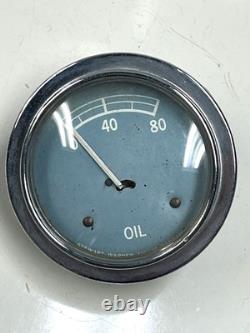 VINTAGEUSED Century Boat 6 Volt OIL INSTRUMENT GAUGE1950'sFOR PARTS OR REPAIR