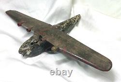 VINTAGE 1930s' RARE SEAPLANE METAL TOY MARTIN M-130 PAN AM PARTS OR RESTORATION