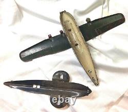 VINTAGE 1930s' RARE SEAPLANE METAL TOY MARTIN M-130 PAN AM PARTS OR RESTORATION