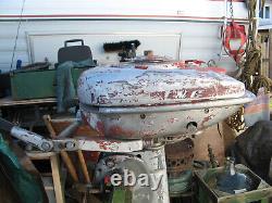 VINTAGE 1947-48 Gale MONTGOMERY WARD SEA KING 3HP OUTBOARD BOAT MOTOR 74GG-9006
