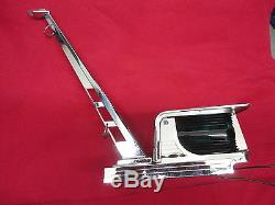 Vintage 1950's Or 60's Boat Bow Light With Pennant Shaft Red And Green Lenses Nr