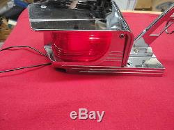 Vintage 1950's Or 60's Boat Bow Light With Pennant Shaft Red And Green Lenses Nr