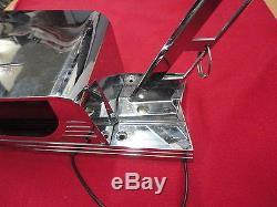 Vintage 1950's Or 60's Boat Bow Light With Pennant Shaft Red And Green Lenses Nr