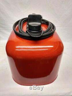 VINTAGE 1950's EVINRUDE OMC PRESSURE GAS TANK WITH DUAL HOSE FITTINGS JOHNSON 6