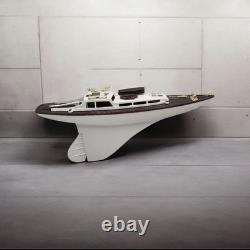 VINTAGE 1960's ELDON TOY COMPANY RACING SLOOP SAIL BOAT BASE ONLY PARTS REPAIR
