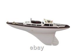 VINTAGE 1960's ELDON TOY COMPANY RACING SLOOP SAIL BOAT BASE ONLY PARTS REPAIR
