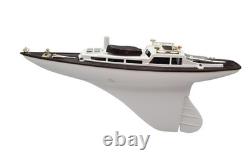 VINTAGE 1960's ELDON TOY COMPANY RACING SLOOP SAIL BOAT BASE ONLY PARTS REPAIR