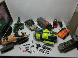 VINTAGE 1980'S HASBRO GI JOE VEHICLES LOT! Incomplete, Parts, as is